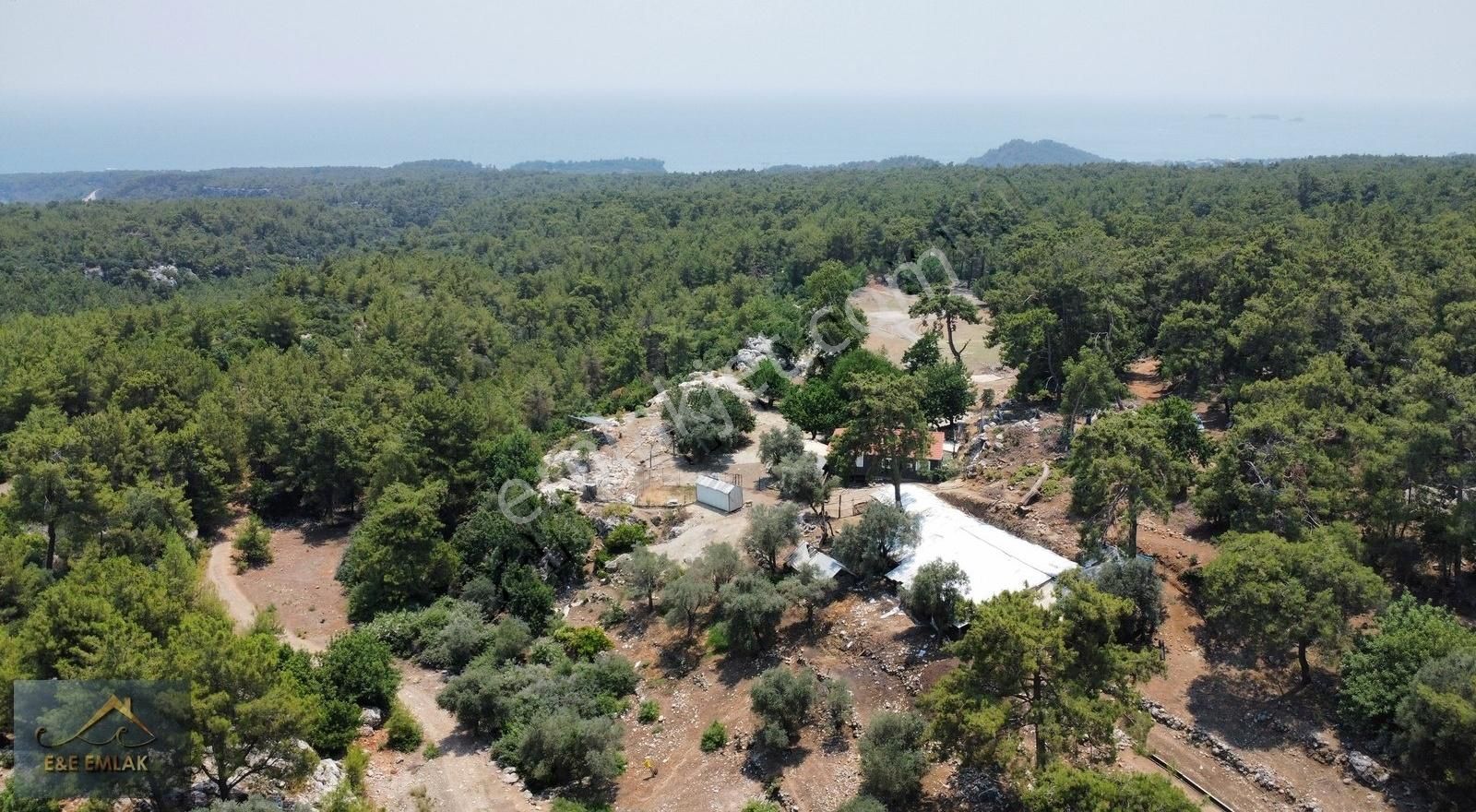 Çamyuva'da Deniz Manzaralı 10.263 M² Müstakil Arazi+ev+akarsu - Görsel 7