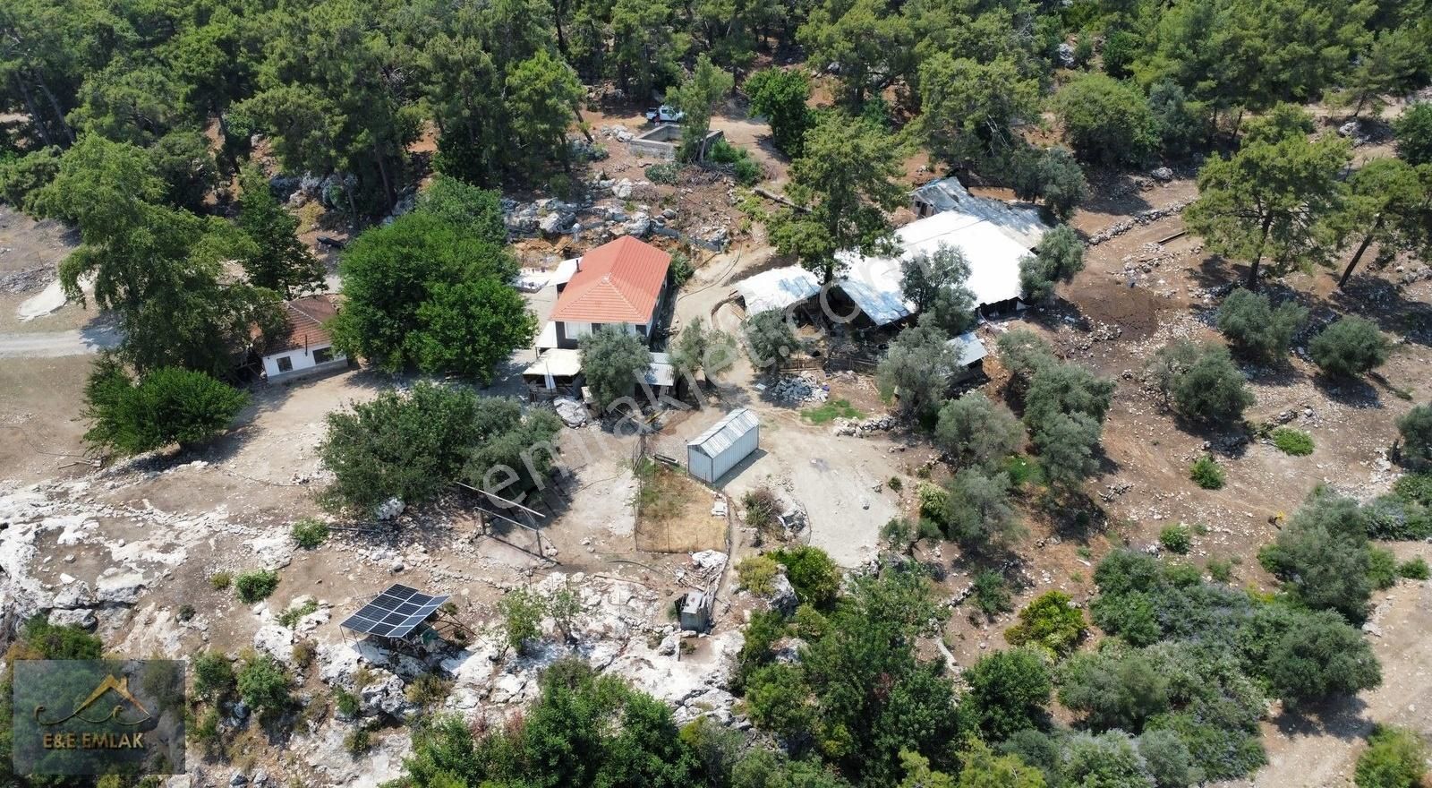 Çamyuva'da Deniz Manzaralı 10.263 M² Müstakil Arazi+ev+akarsu - Görsel 9