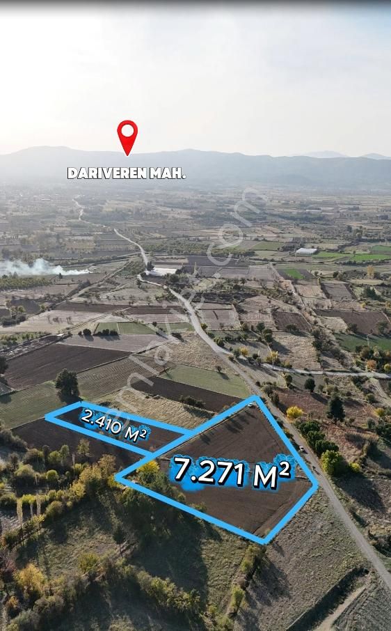 Şahin Emlaktan Denizli Acıpayam Darıveren Mah. 2 Ayrı Tapulu 2.410 M² Ve 7.271 M² Satılık Tarlalar - Görsel 4