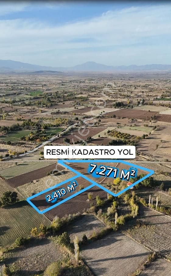 Şahin Emlaktan Denizli Acıpayam Darıveren Mah. 2 Ayrı Tapulu 2.410 M² Ve 7.271 M² Satılık Tarlalar - Görsel 3