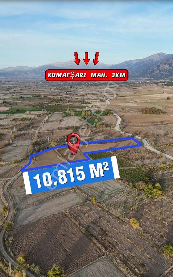 Şahin Emlaktan Denizli Acıpayam Darıveren Mah.satılık Asfalt Yola Sıfır 10.815 M² Tarla - Görsel 3