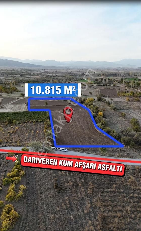 Şahin Emlaktan Denizli Acıpayam Darıveren Mah.satılık Asfalt Yola Sıfır 10.815 M² Tarla - Görsel 2