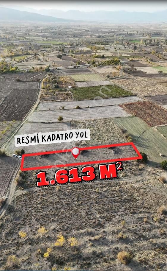Şahin Emlaktan Denizli Acıpayam Darıveren Mah. 1.613 M² Resmi Yolu Olan Satılık Tarla - Görsel 2