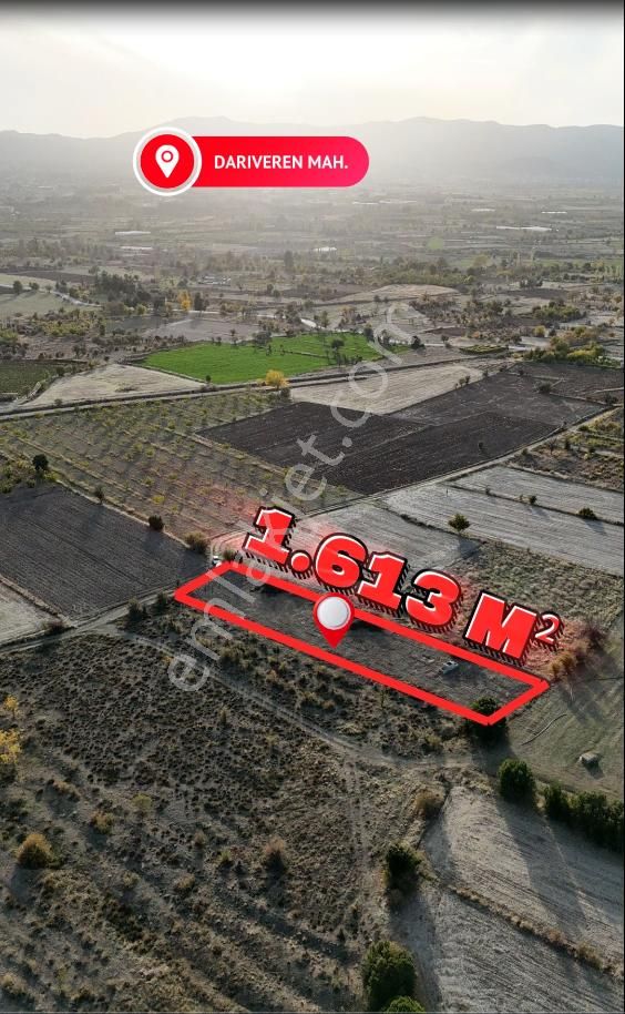 Şahin Emlaktan Denizli Acıpayam Darıveren Mah. 1.613 M² Resmi Yolu Olan Satılık Tarla - Görsel 7