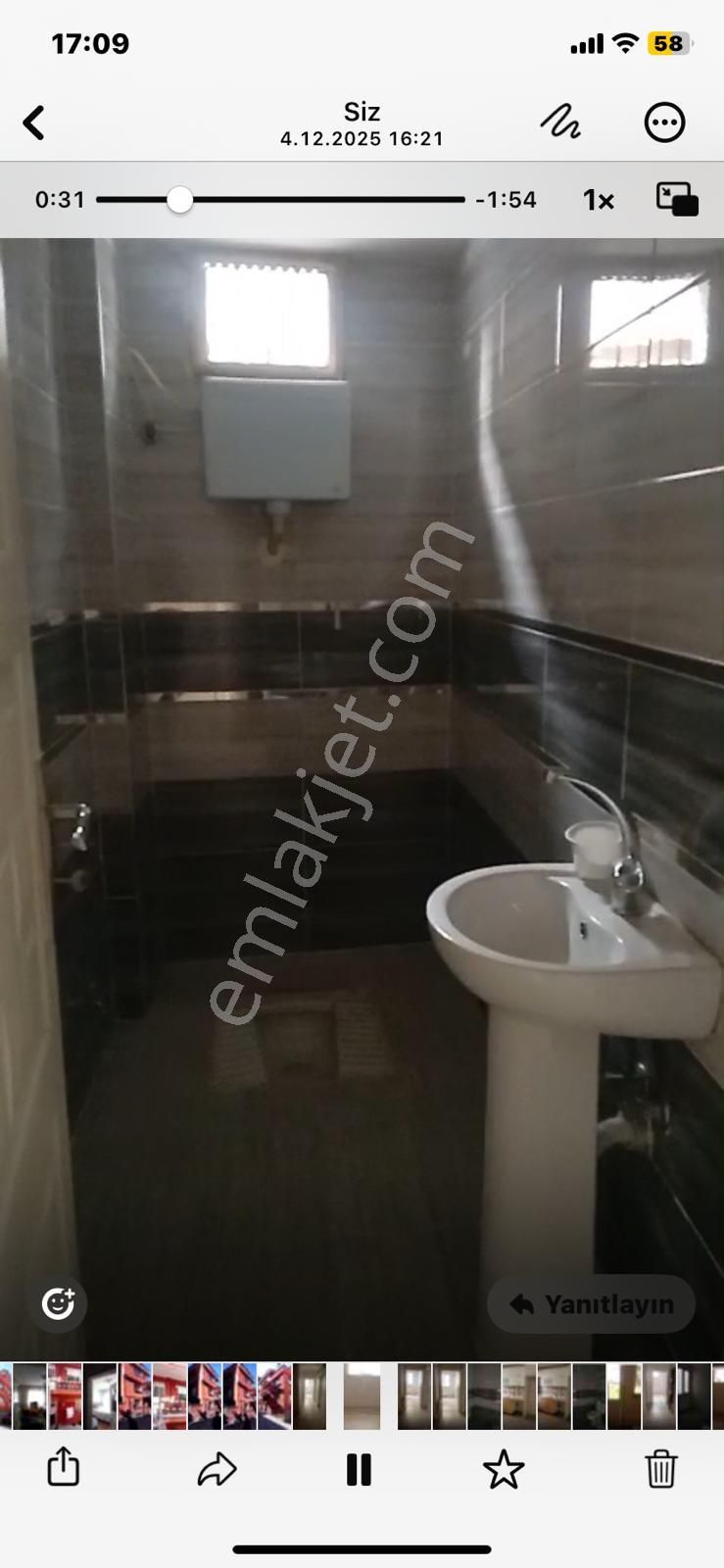 Bursa Yıldırım Yediselviler Mahllesinde Satılık Daire - Görsel 11