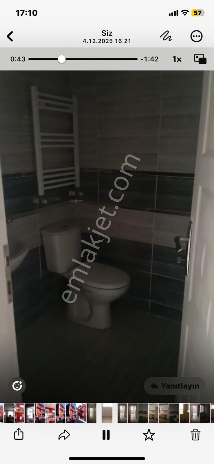 Bursa Yıldırım Yediselviler Mahllesinde Satılık Daire - Görsel 9