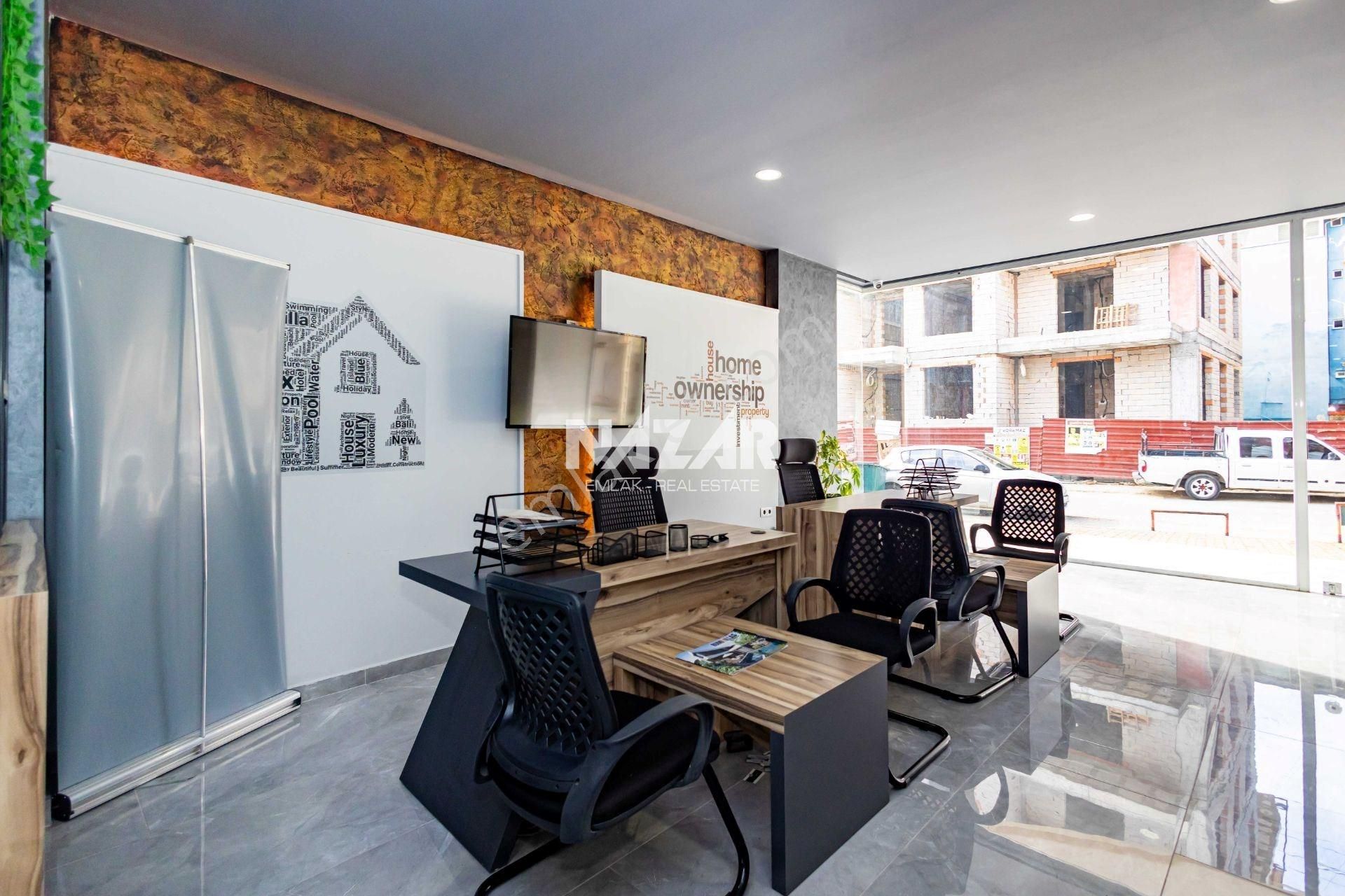 Alanya Merkez Güllerpınarı’nda Devren Kiralık Ofis / İşyeri - Görsel 17