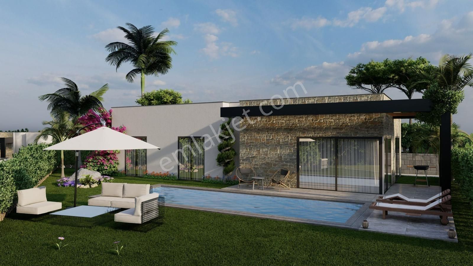 Bodrum Dereköy Projeden Satılık 3+1 Villa %50 Peşin 12 Ay Vade - Görsel 3