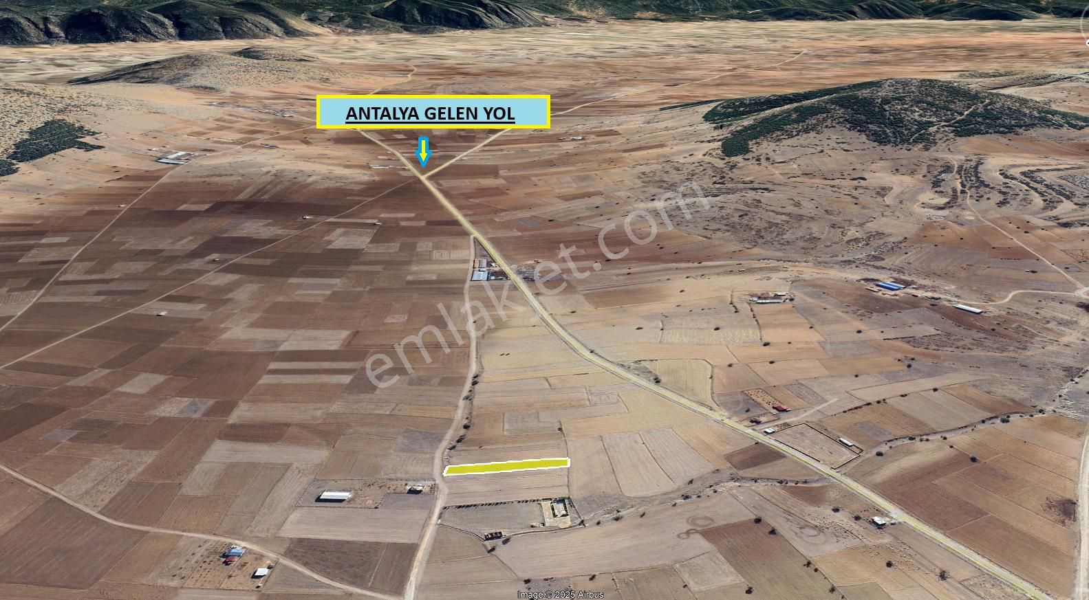Antalya Korkuteli Bozova Mah. 1.872 M2 Resmi Yolu Var - Görsel 18