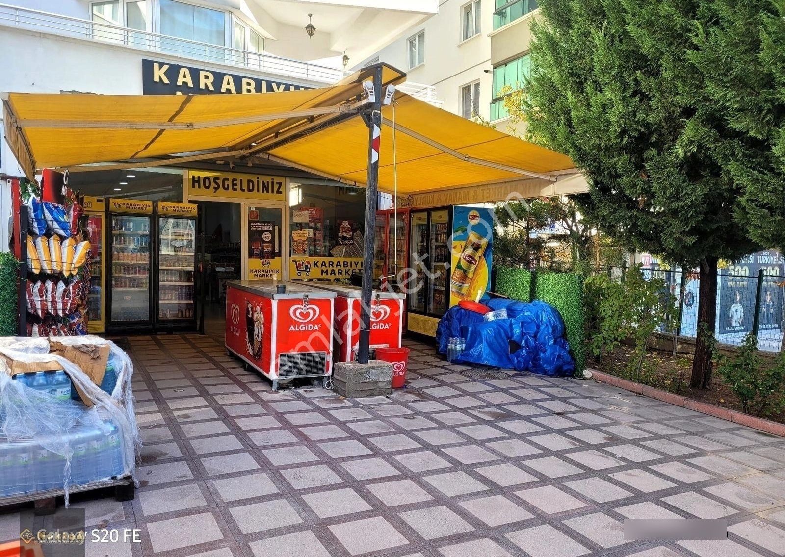 Ahi Mesut Mahallesinde 250m2 Yüksek Cirolu Oturmuş Devren Market - Görsel 7