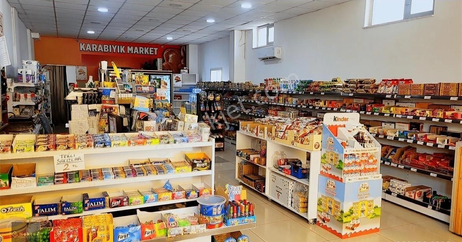 Ahi Mesut Mahallesinde 250m2 Yüksek Cirolu Oturmuş Devren Market - Görsel 15