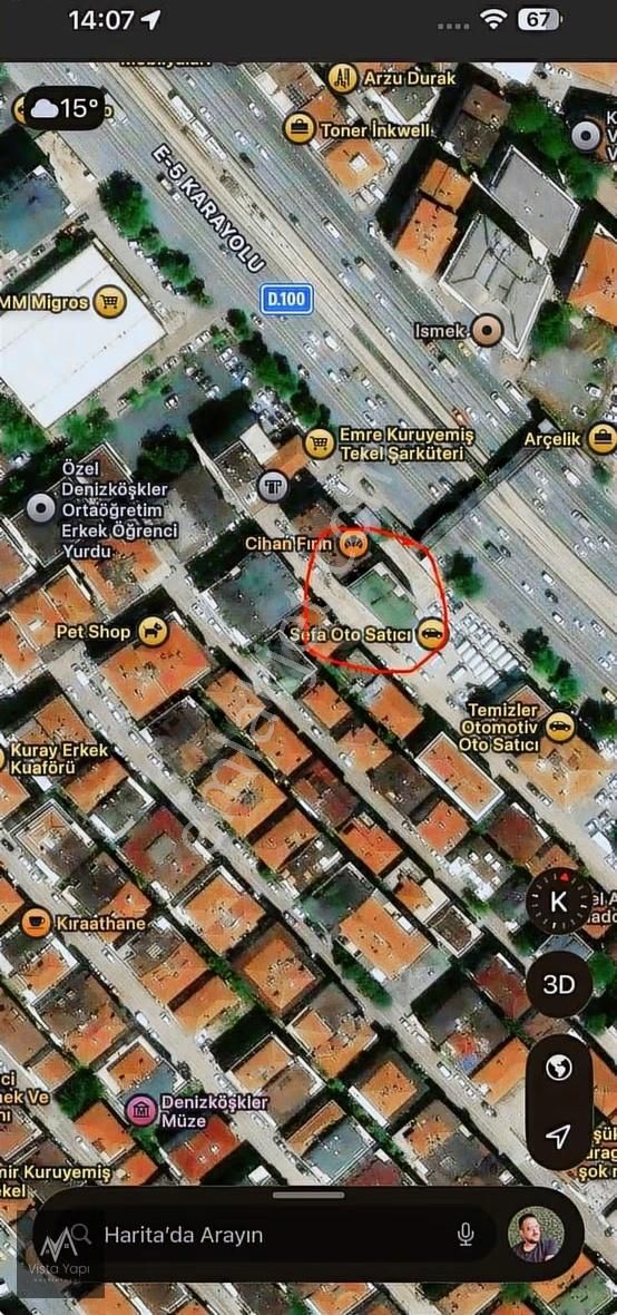 Vista Yapı'dan E-5 Üzerinde Metrobüsün Yanında Satılık Arakat - Görsel 20