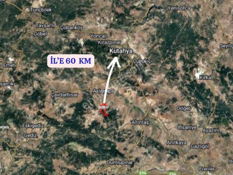 Kütahya Aslanapa Yağcılar Köyünde 2.644 M² Tarla Satılıktır - Görsel 6