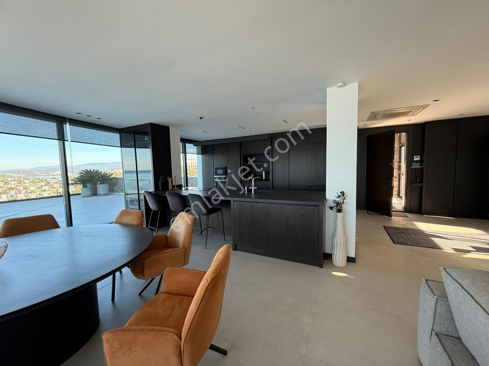 Denize Sıfır Maya Koyunda Müstakil Villa Modern Lüks Ev Özel Plajlı Panoramik Ve Manzaralı Villa - Görsel 14