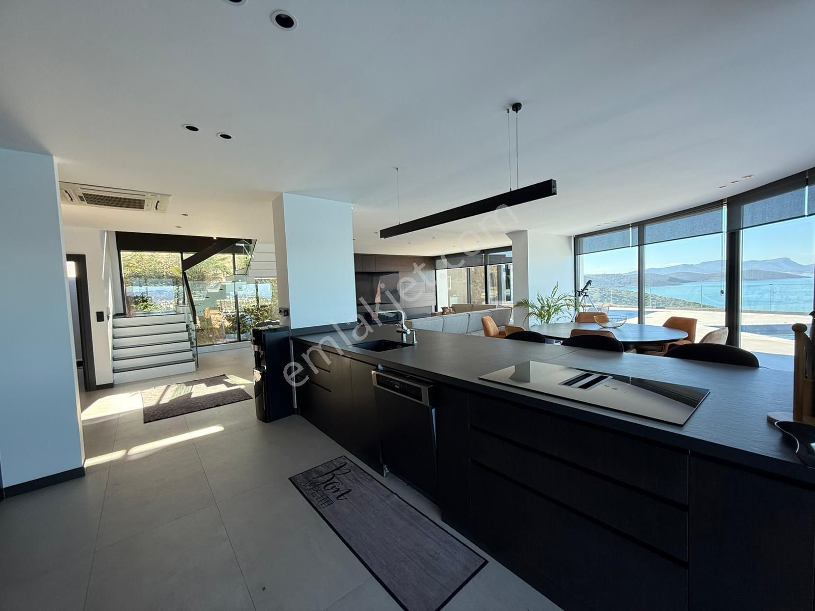 Denize Sıfır Maya Koyunda Müstakil Villa Modern Lüks Ev Özel Plajlı Panoramik Ve Manzaralı Villa - Görsel 6