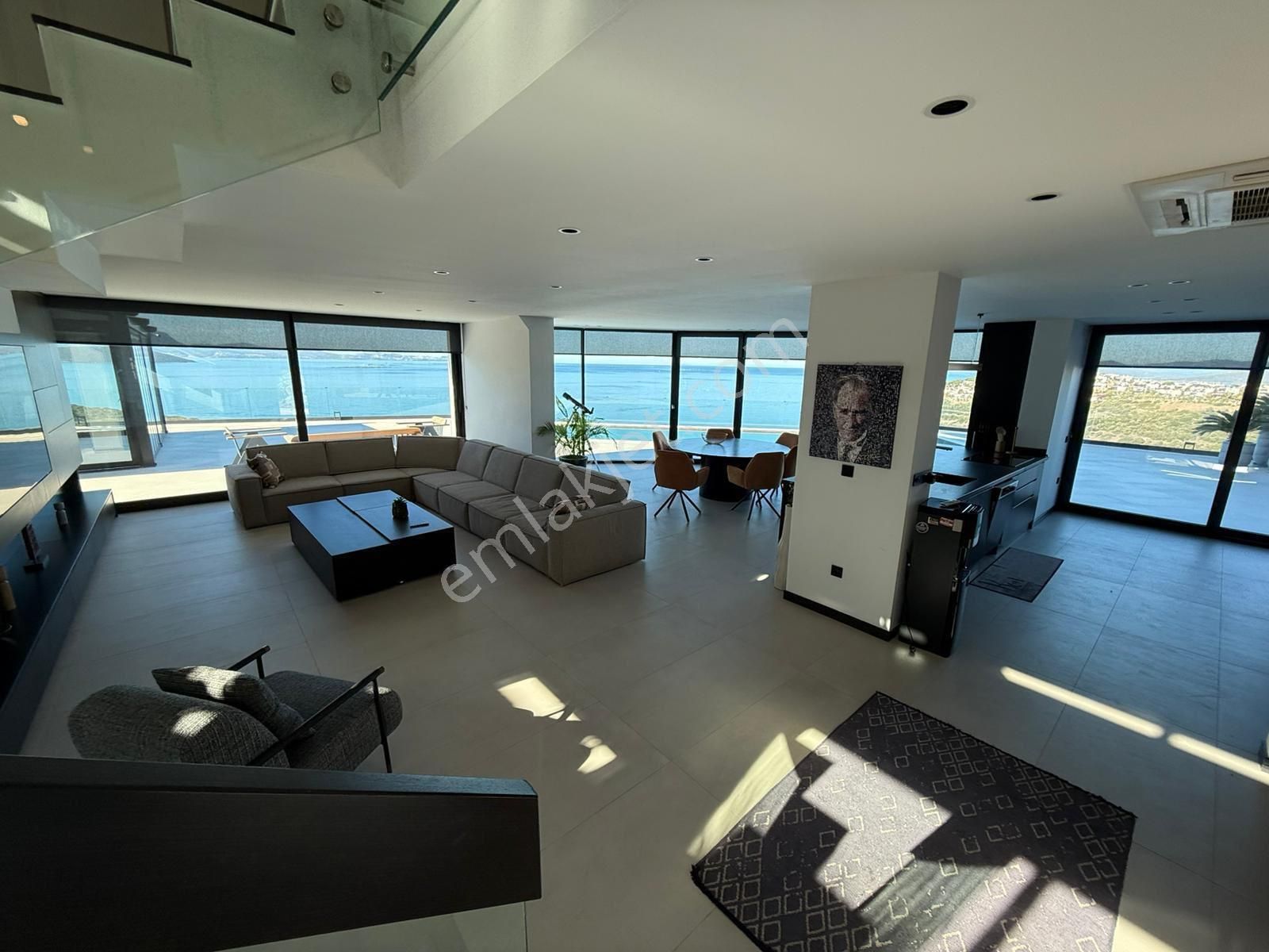 Denize Sıfır Maya Koyunda Müstakil Villa Modern Lüks Ev Özel Plajlı Panoramik Ve Manzaralı Villa - Görsel 20