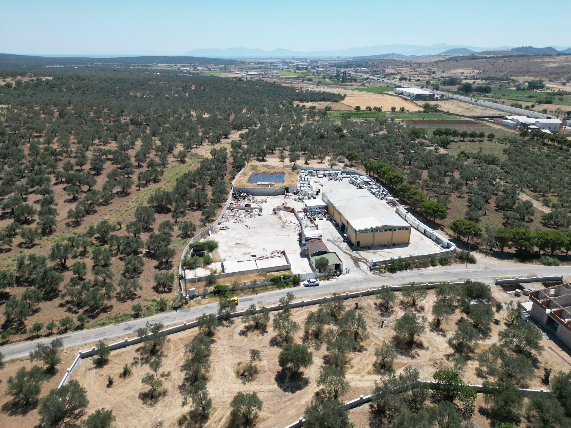 Ayvalık Mutluköy Yolu Üzerinde Satılık Zeytin İşleme Tesisi - Görsel 30