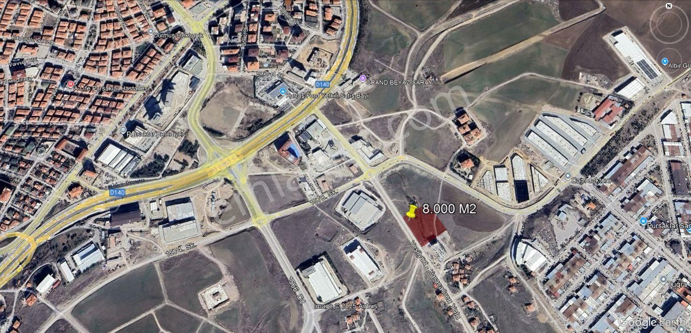 Ankara Altındağ 12 Kata İmarlı Kat Karşılığı Arsa - Görsel 5