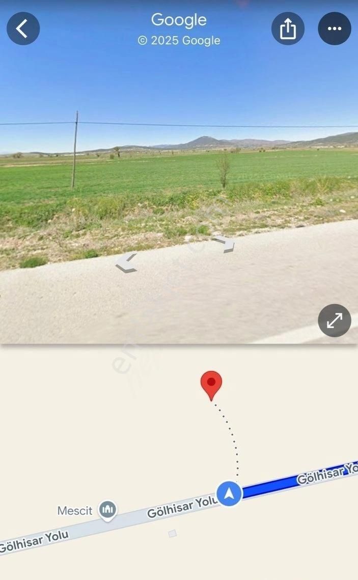 Burdur Çavdır’da 25 Dönüm Acil Satılık Tarla - Görsel 3
