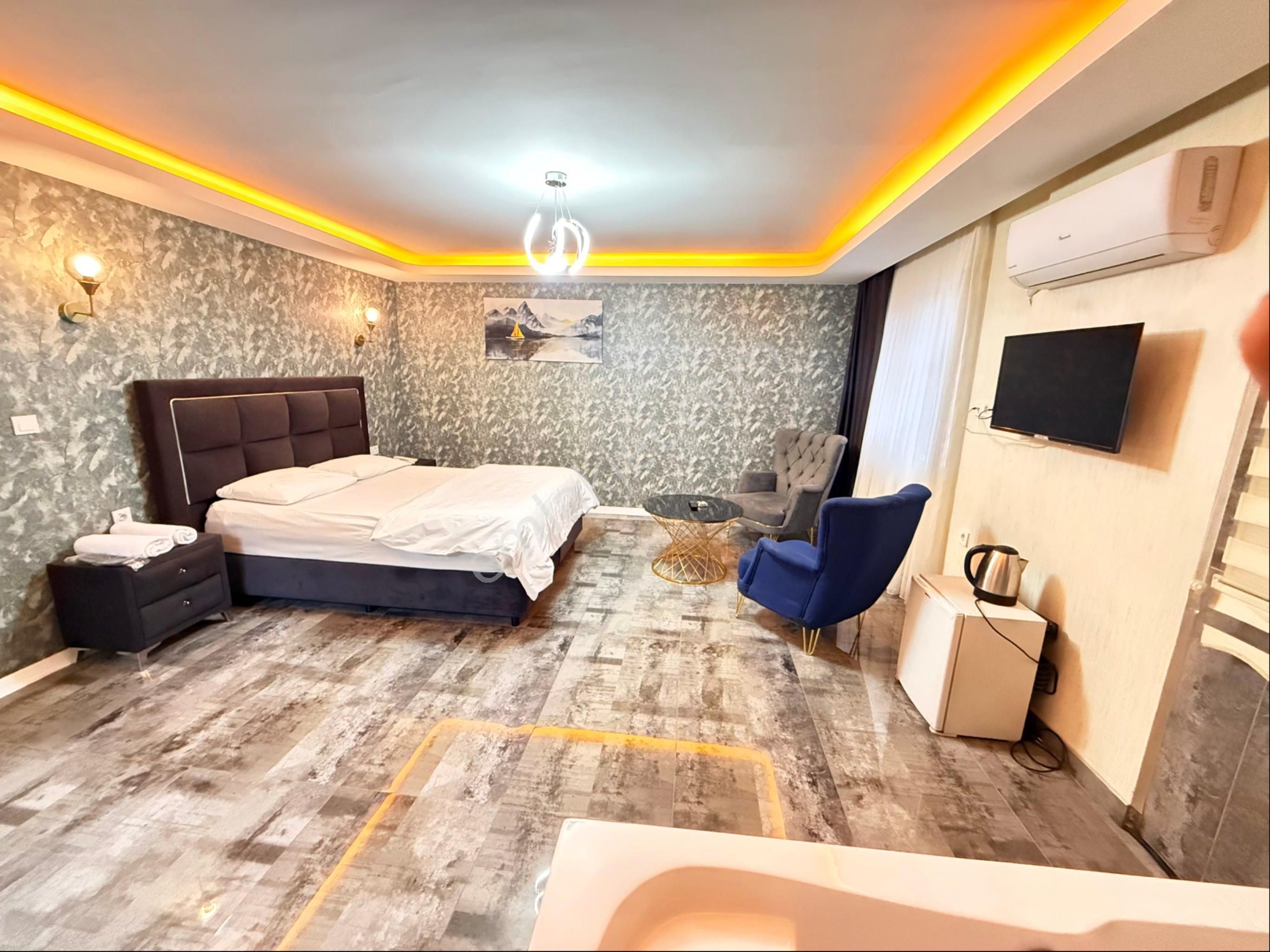 Keçiörende Günlük Kiralıkjakuzili Vip Teras Netflix Klimalı - Görsel 3