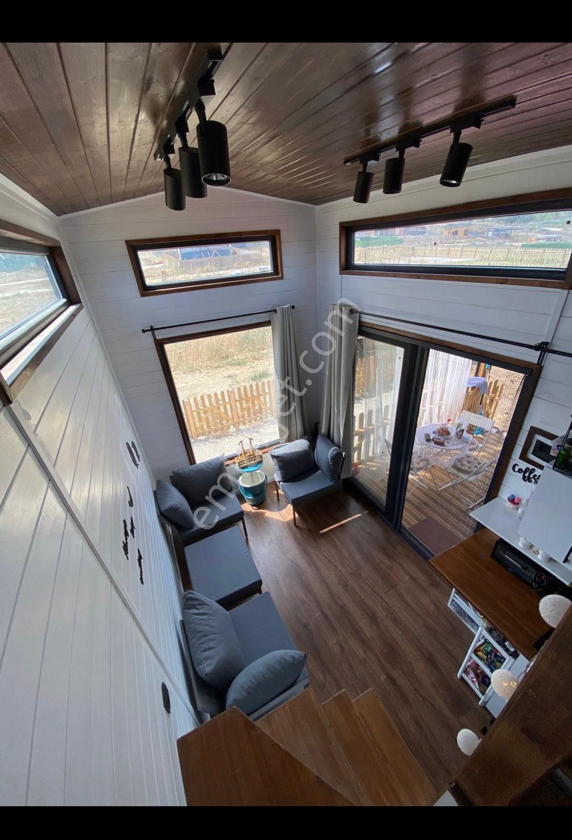 Çatalca Da 7/24 Güvenlikli Site De 200m2 Bahçe Ve Tiny Hause Ev - Görsel 5