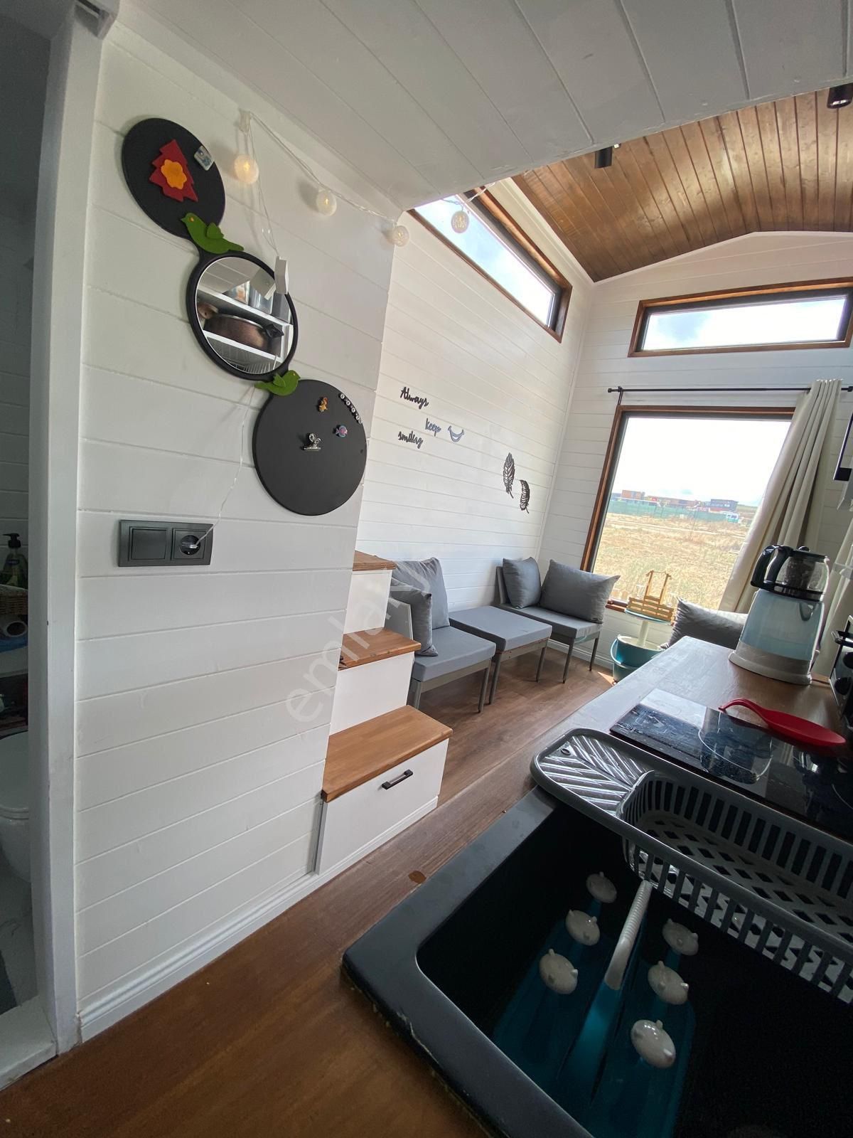 Çatalca Da 7/24 Güvenlikli Site De 200m2 Bahçe Ve Tiny Hause Ev - Görsel 30