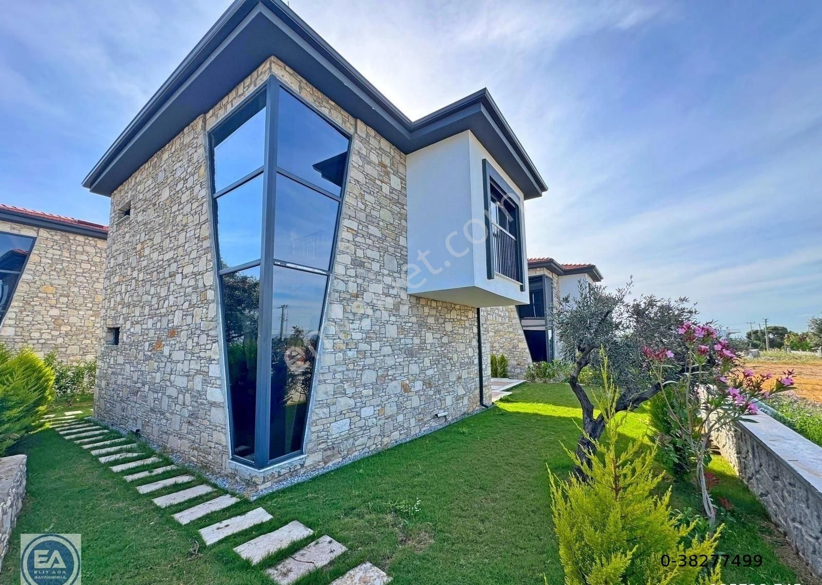 Elit Ada'dan Davutlarda 2+1 Özel Havuzlu Taş Villa - Görsel 22