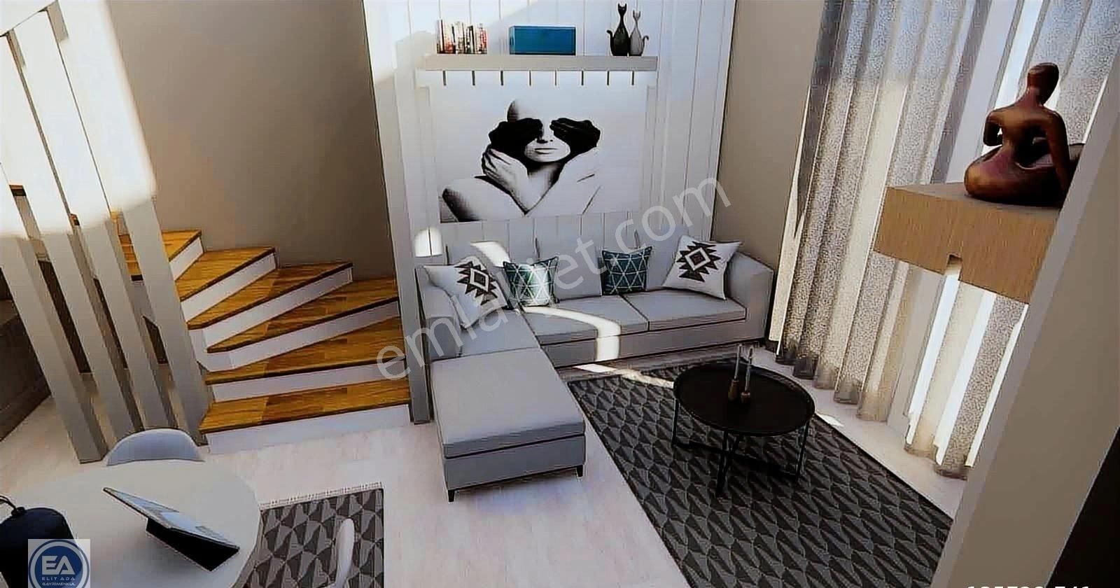 Kuşadası Davutlarda Özel Havuzlu Modern İkiz 3+1 Villalar - Görsel 35