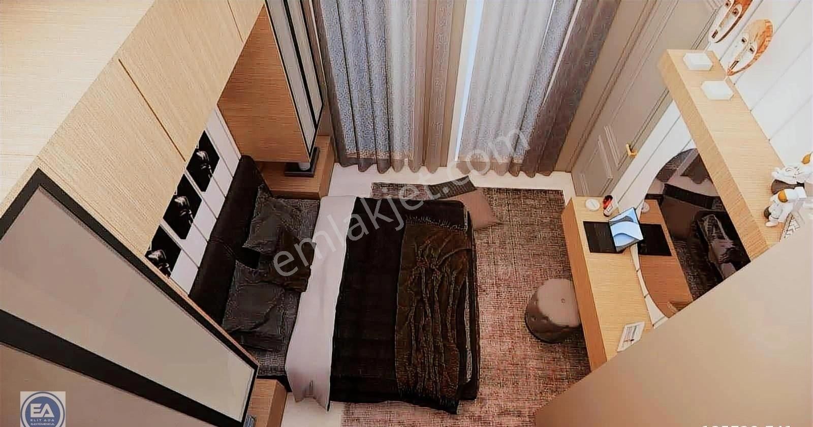 Kuşadası Davutlarda Özel Havuzlu Modern İkiz 3+1 Villalar - Görsel 18