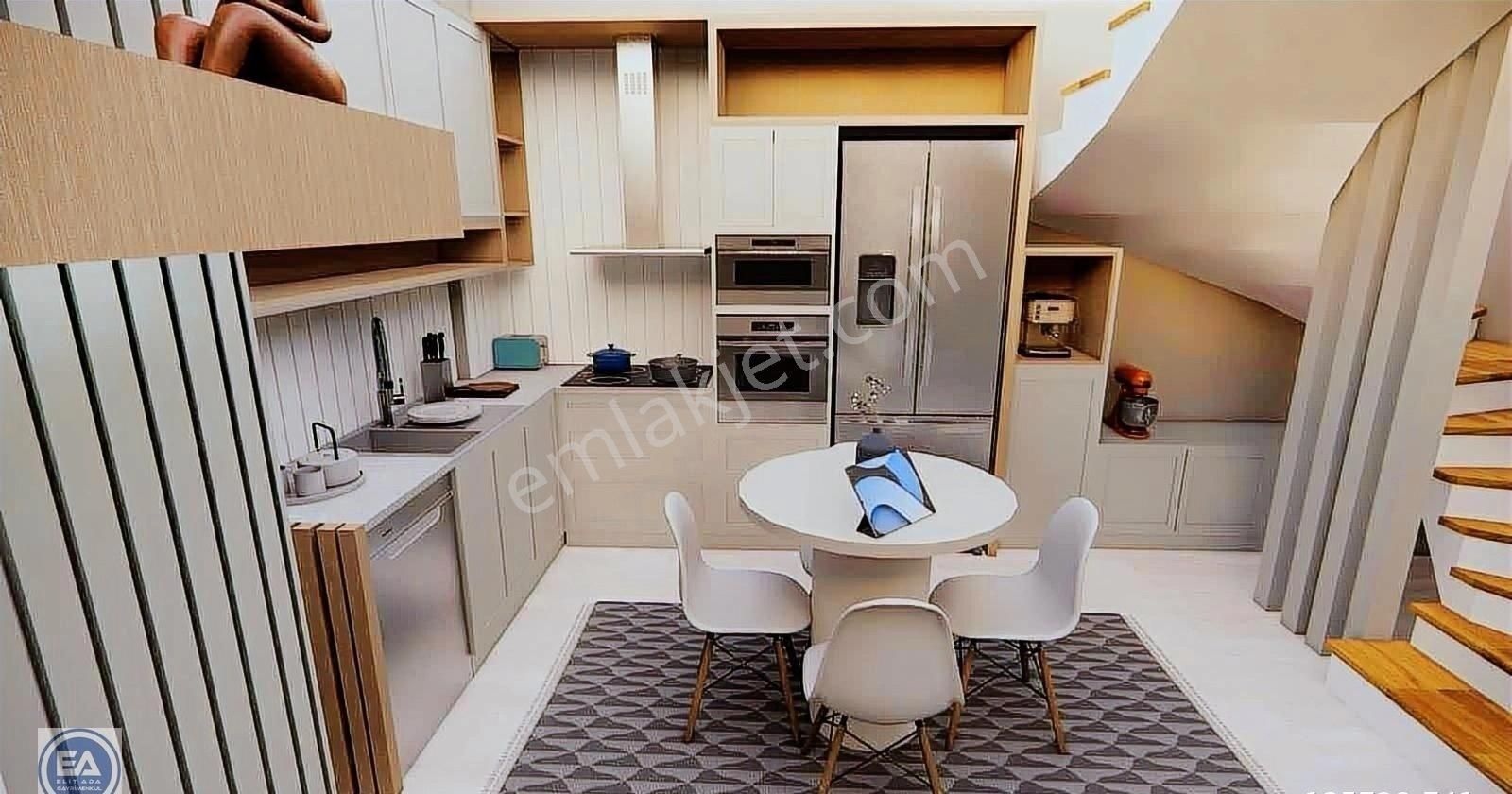 Kuşadası Davutlarda Özel Havuzlu Modern İkiz 3+1 Villalar - Görsel 15