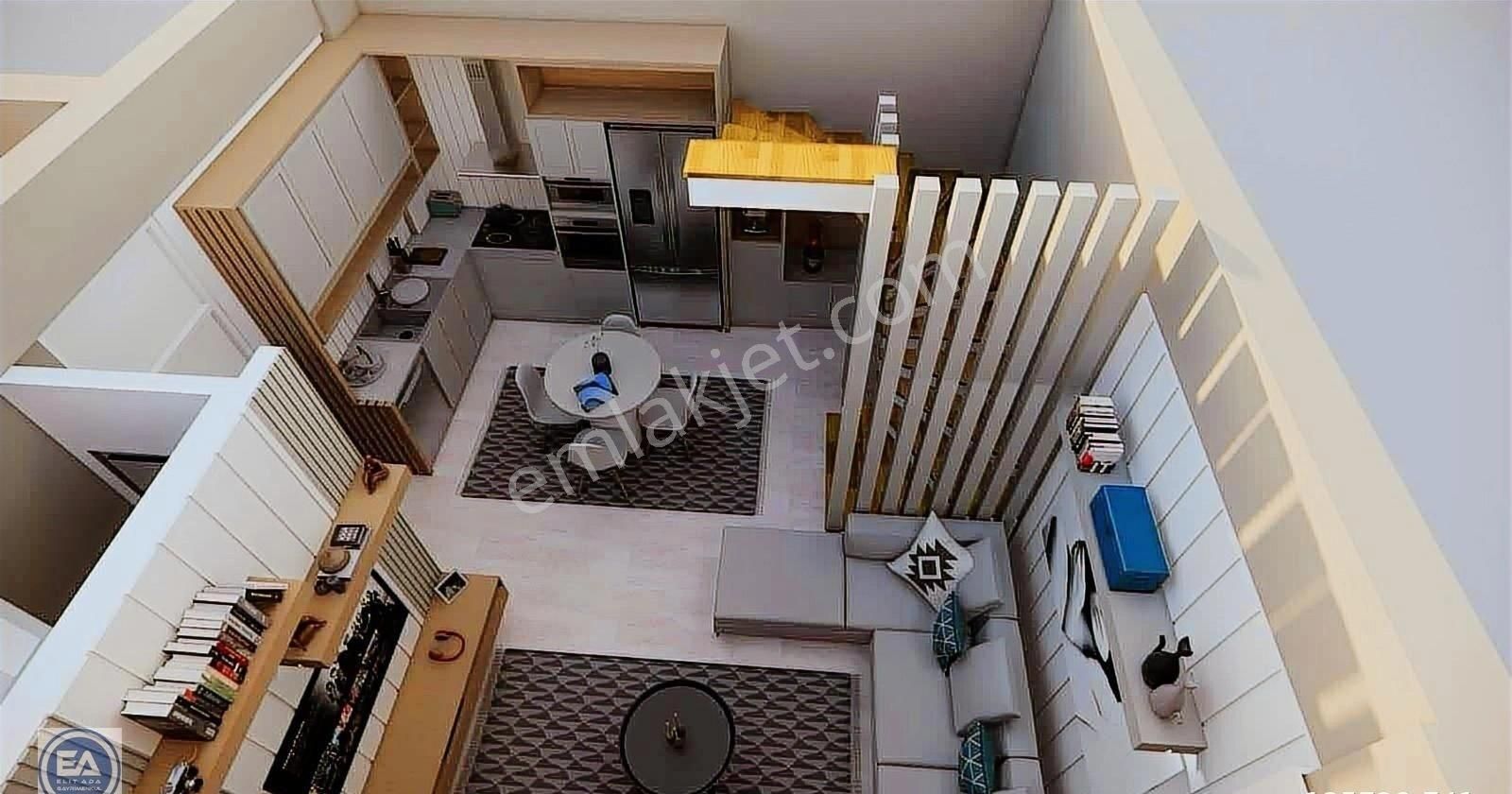 Kuşadası Davutlarda Özel Havuzlu Modern İkiz 3+1 Villalar - Görsel 24