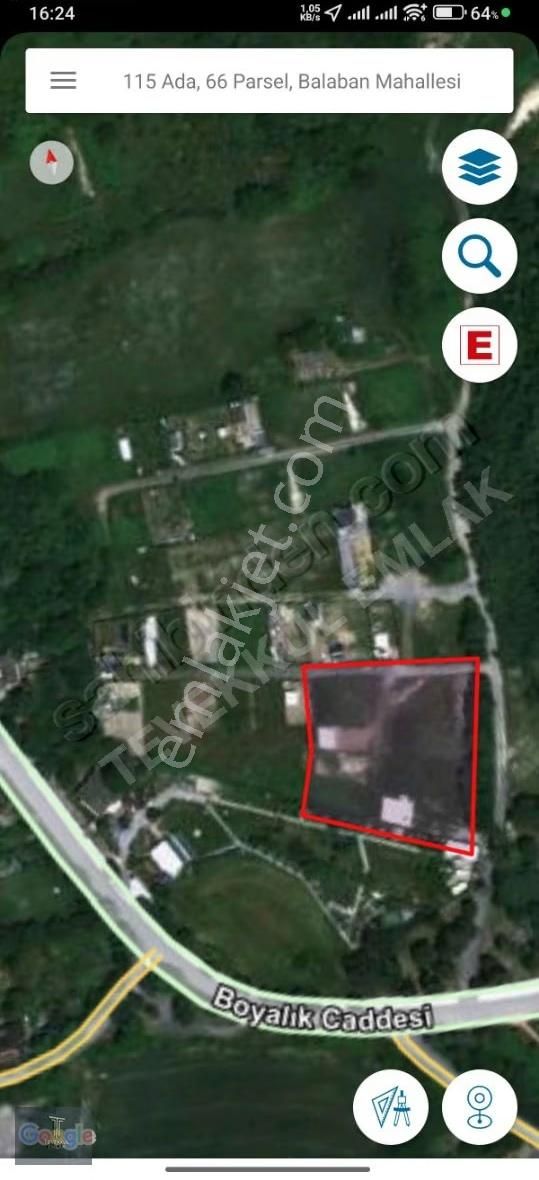 Arnavutköy Balaban Köyünde Satılık 581 Metre Arsa