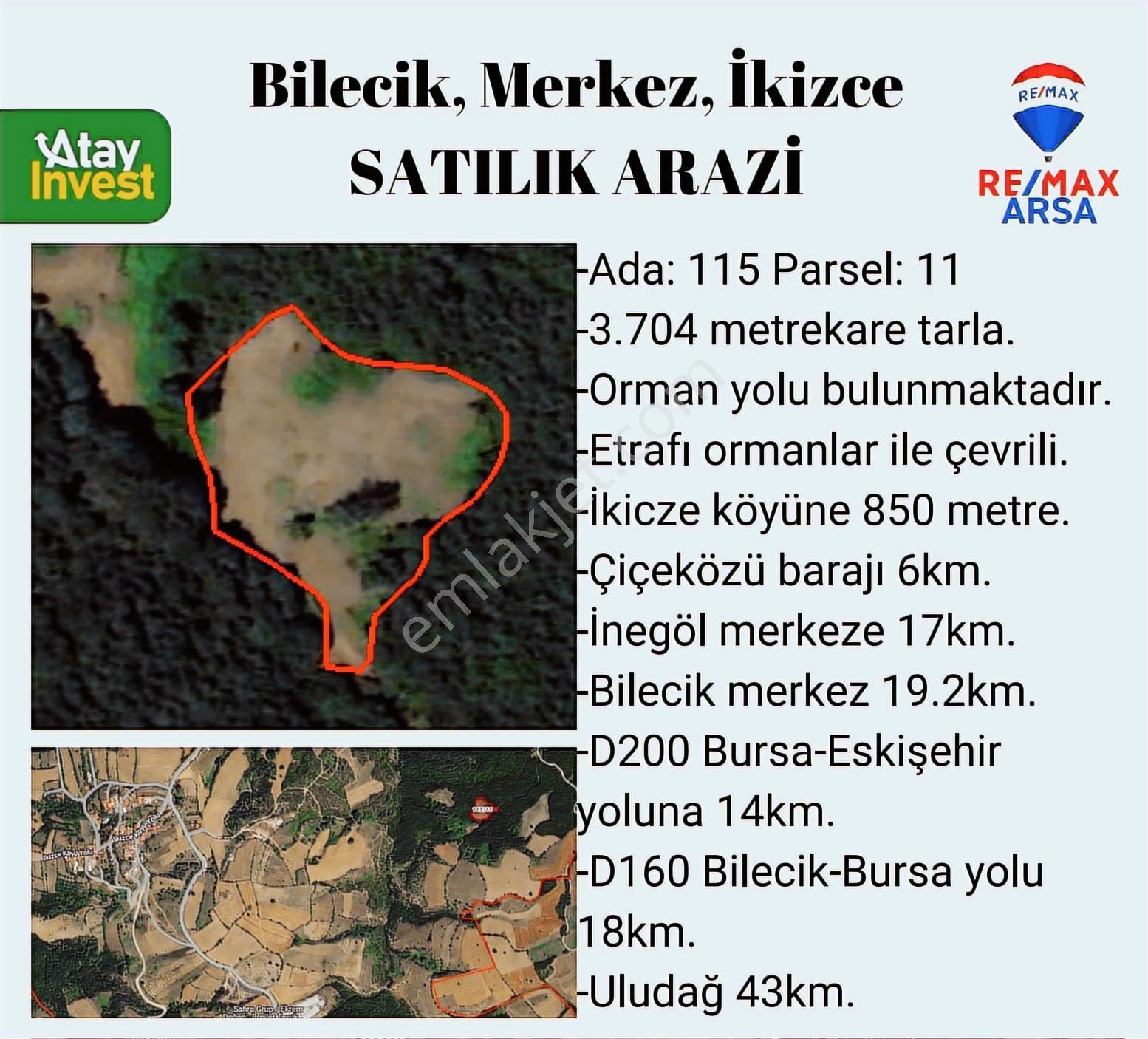 Bilecik Merkez'de Doğayla İç İçe Yatırım Fırsatı! - Görsel 3