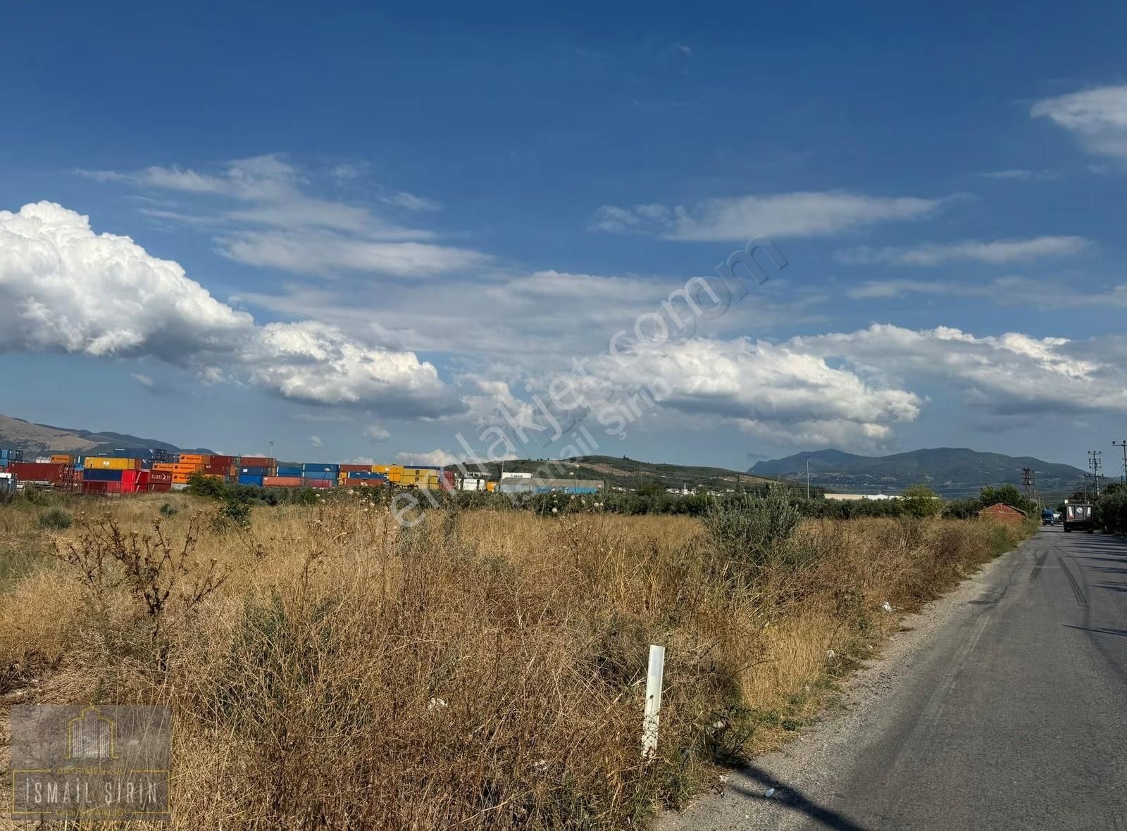 Şirinden Liman Hara Yolunda 15.500m2 Zemin Altyapısı Hazır Depo