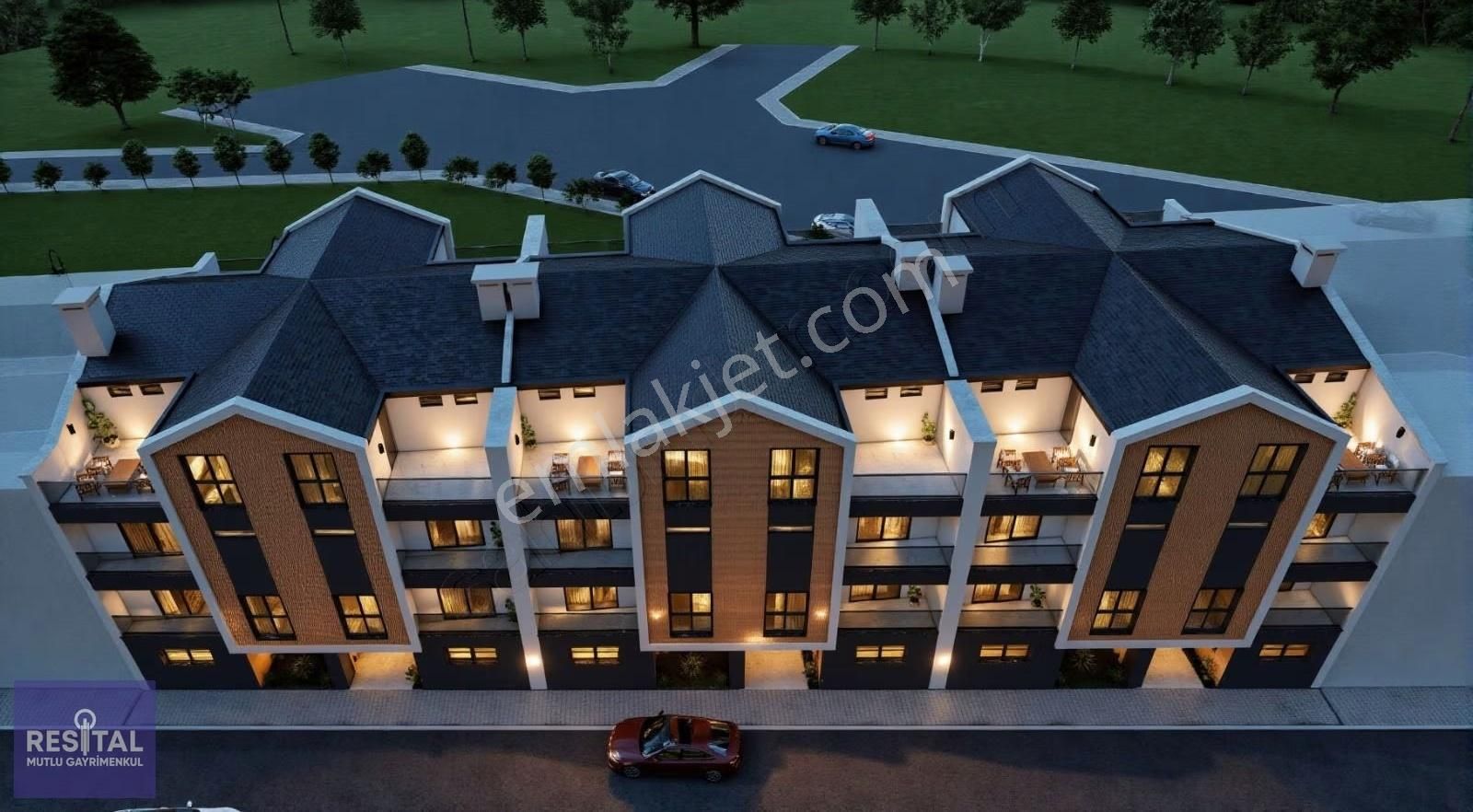 Rs Mutlu Millet Mahallesi'nde Net 172 M2 Sıfır Satılık Dubleks - Görsel 4