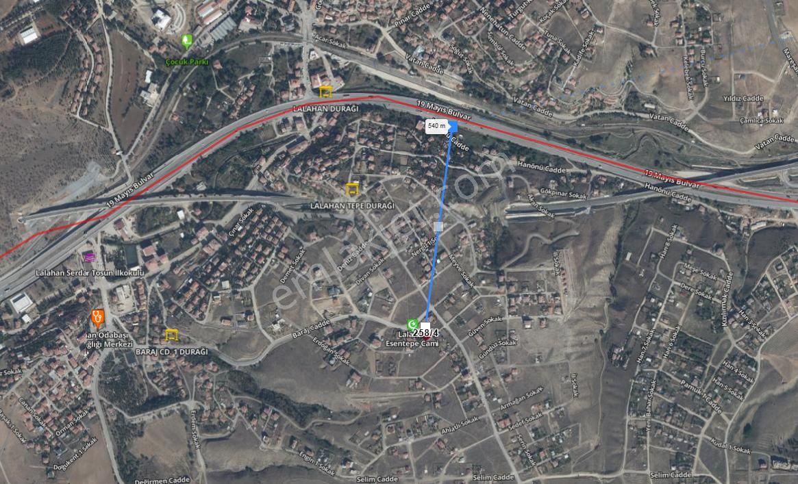 Lider Emlak'tan Mamak Lalahan Karşıyaka Mah. Tektapu İmarlı Arsa - Görsel 4