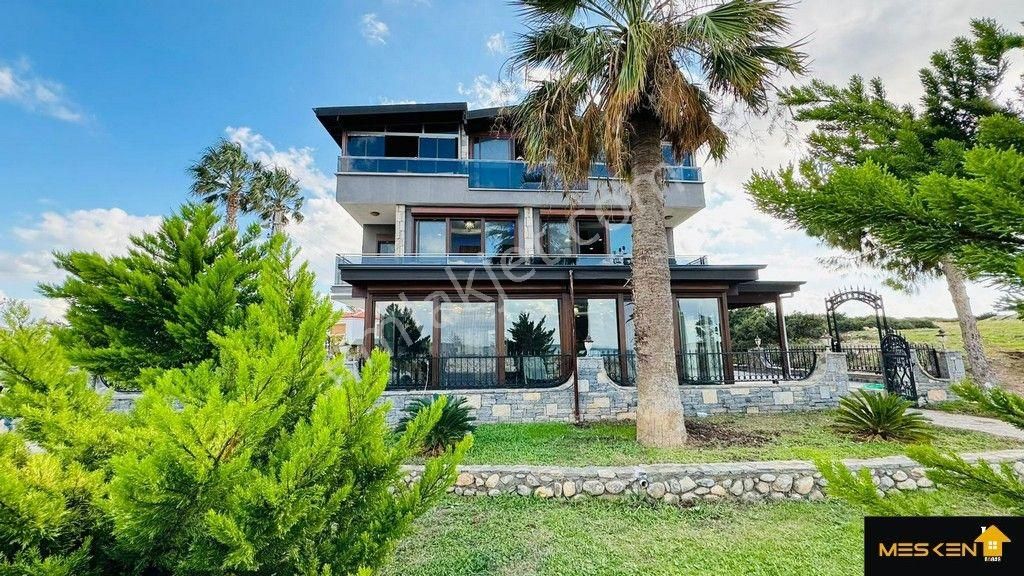 Didim Mavişehir'de Plaja Sıfır , Emsalsiz Orjinal Taş Villa - Görsel 24