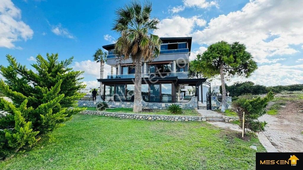 Didim Mavişehir'de Plaja Sıfır , Emsalsiz Orjinal Taş Villa - Görsel 29