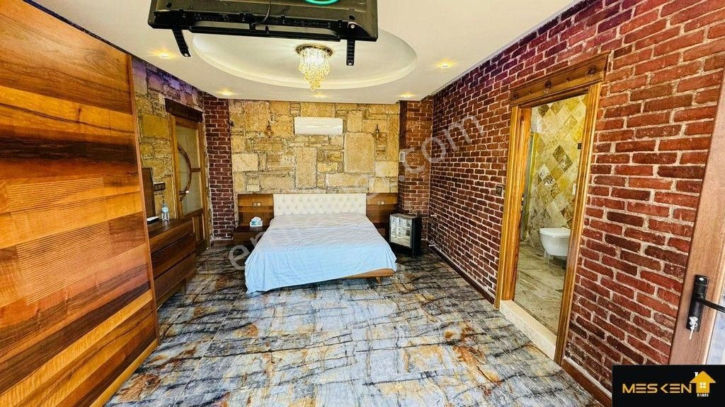 Didim Mavişehir'de Plaja Sıfır , Emsalsiz Orjinal Taş Villa - Görsel 13