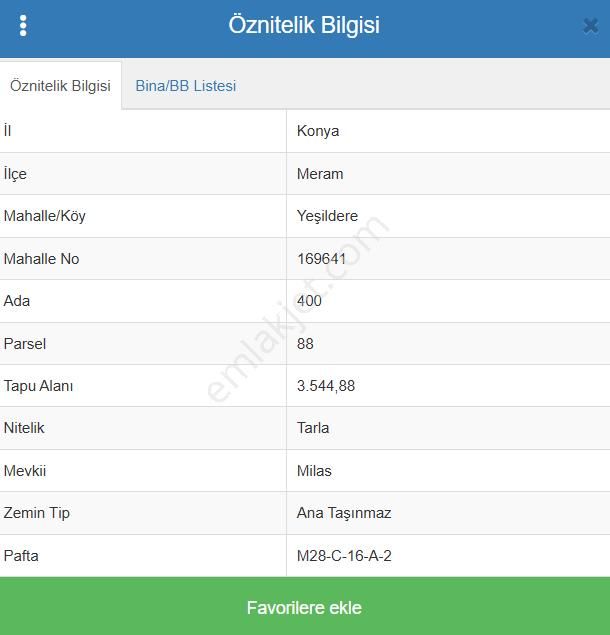 Konya Meram Yeşildere Köyünde 3.544 M² Tarla Satılıktır - Görsel 7