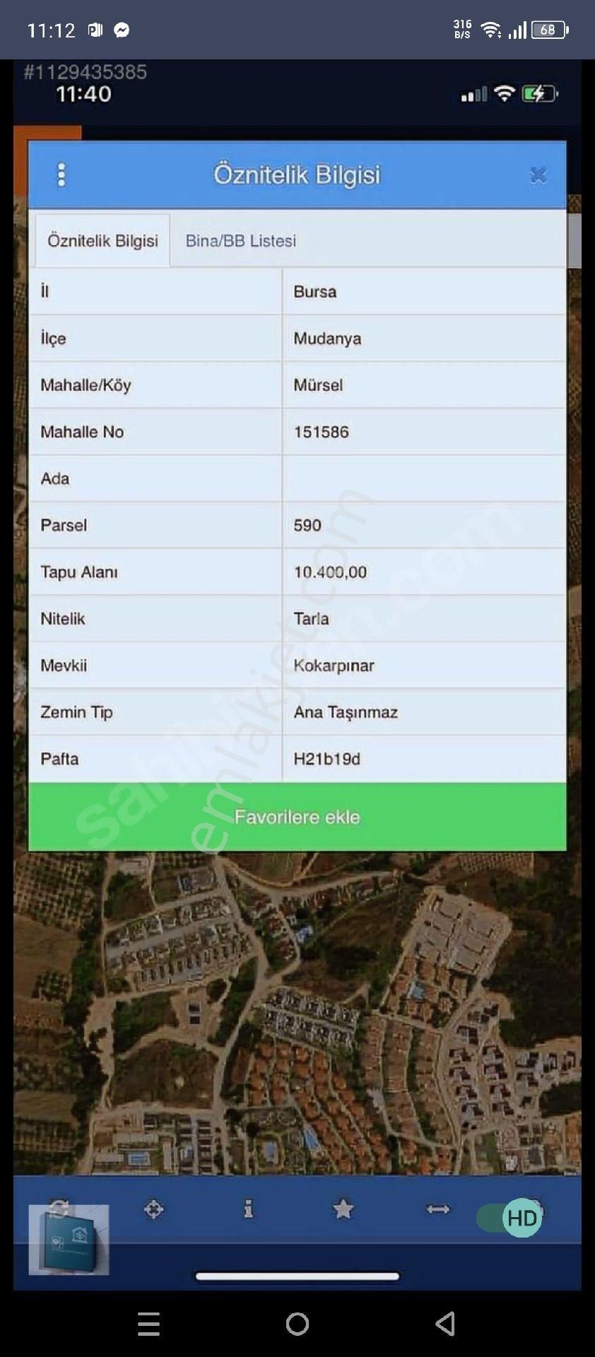 Bursa Mudanya Mürselde İmara Yakın Arazi - Görsel 2