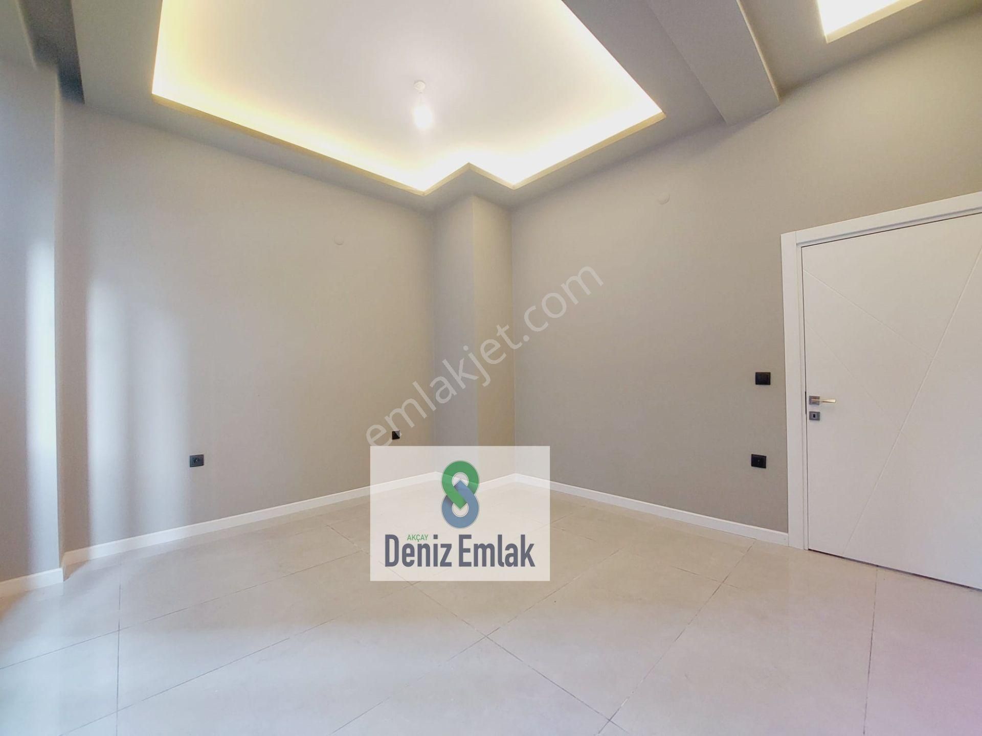 Denizden Akçayda Öncephe Kendine Ait Bahçeli Satılık 2+1 Lüks Daire. - Görsel 28