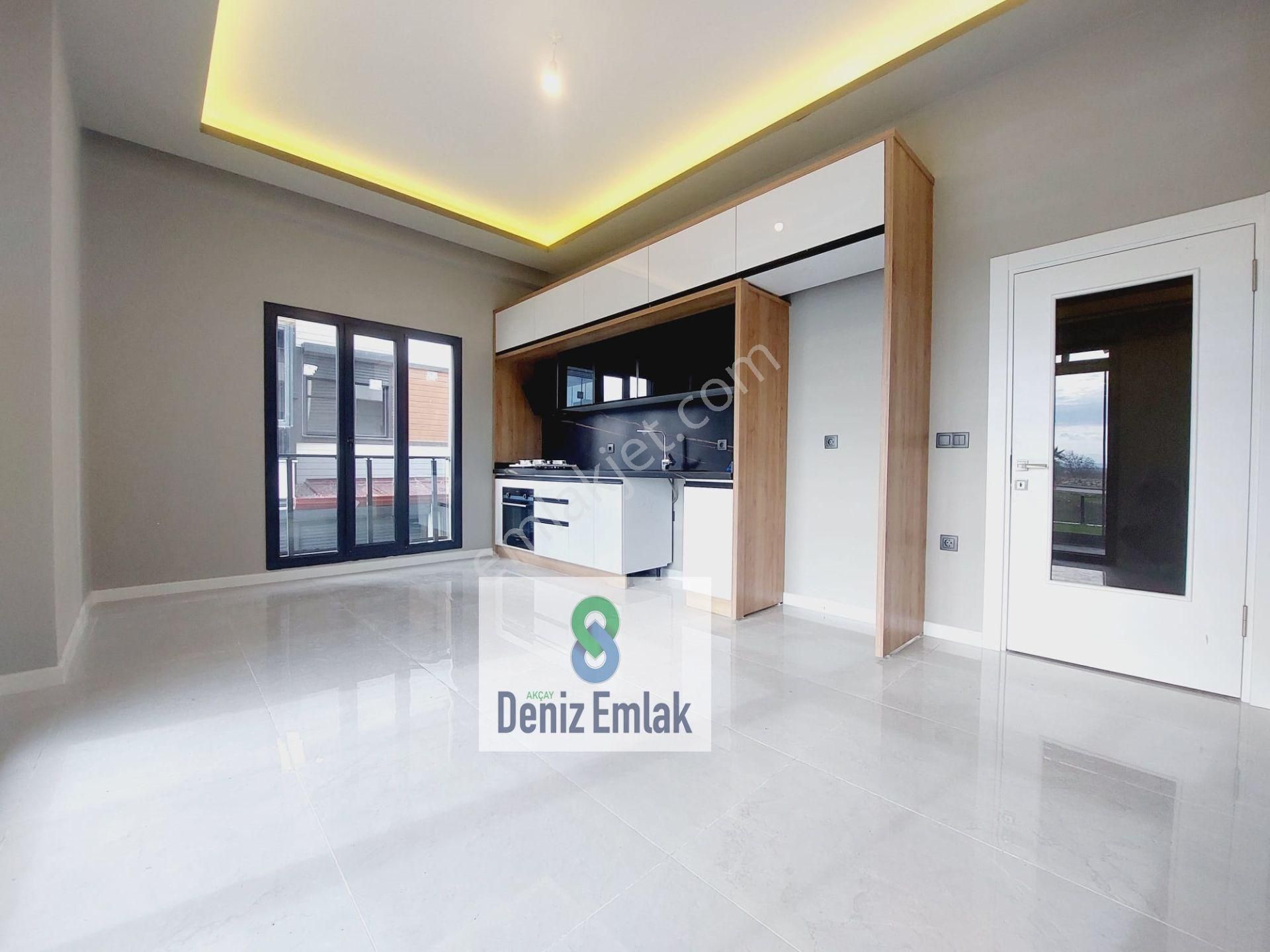 Denizden Akçayda Öncephe Kendine Ait Bahçeli Satılık 2+1 Lüks Daire. - Görsel 26
