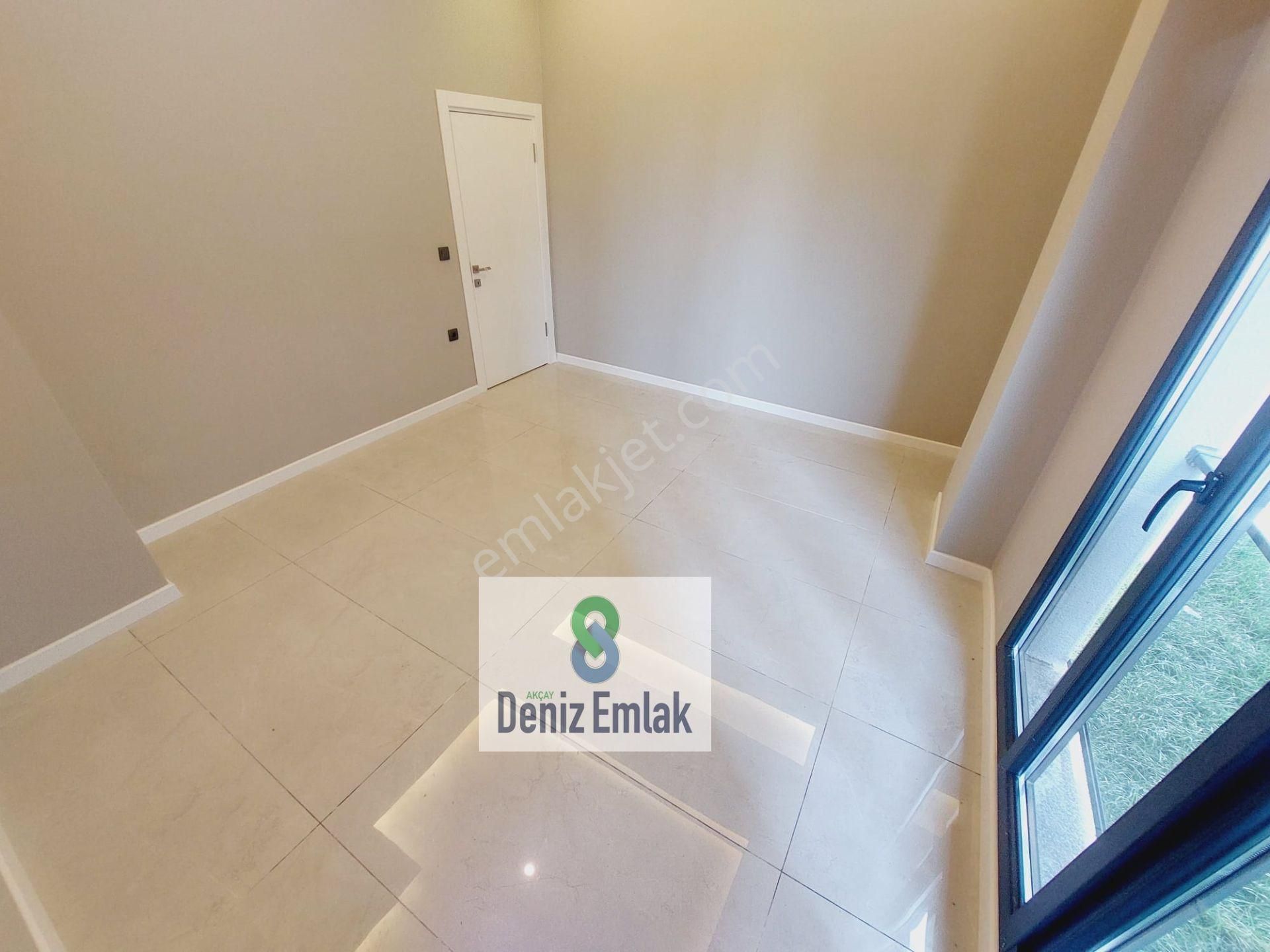 Denizden Akçayda Öncephe Kendine Ait Bahçeli Satılık 2+1 Lüks Daire. - Görsel 34