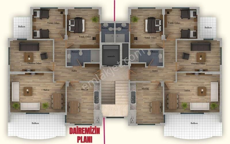 Bahçeşehir Konakları Sitesinde Konfor Ve Modernlik 3+1 Daire... - Görsel 4