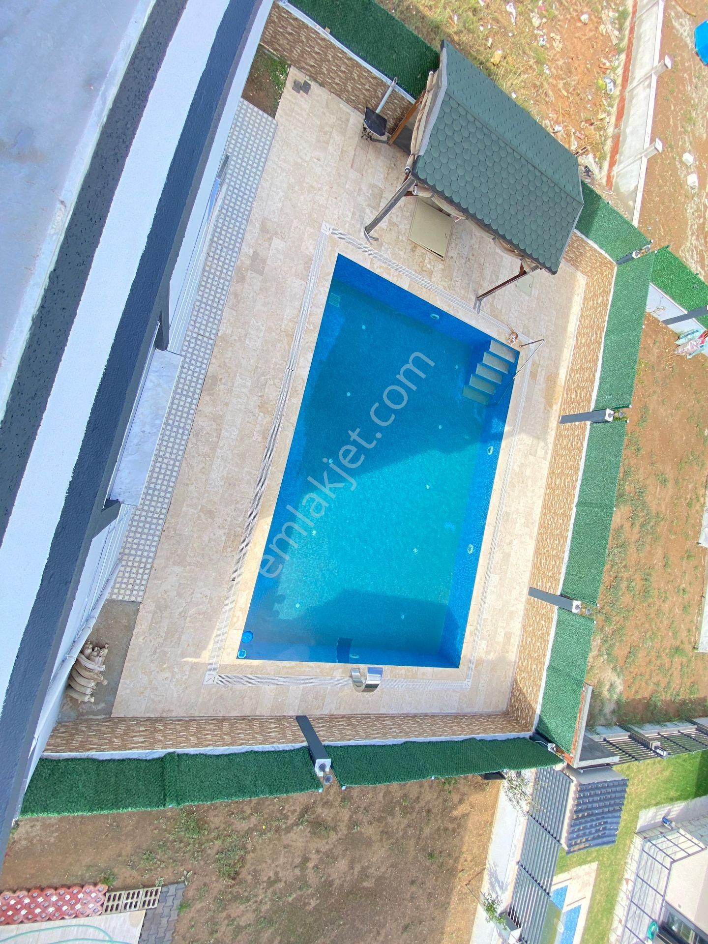 Seferihisar Doğanbeyde Tek Mustakil Havuzlu Satılık 3+1 Villa - Görsel 31