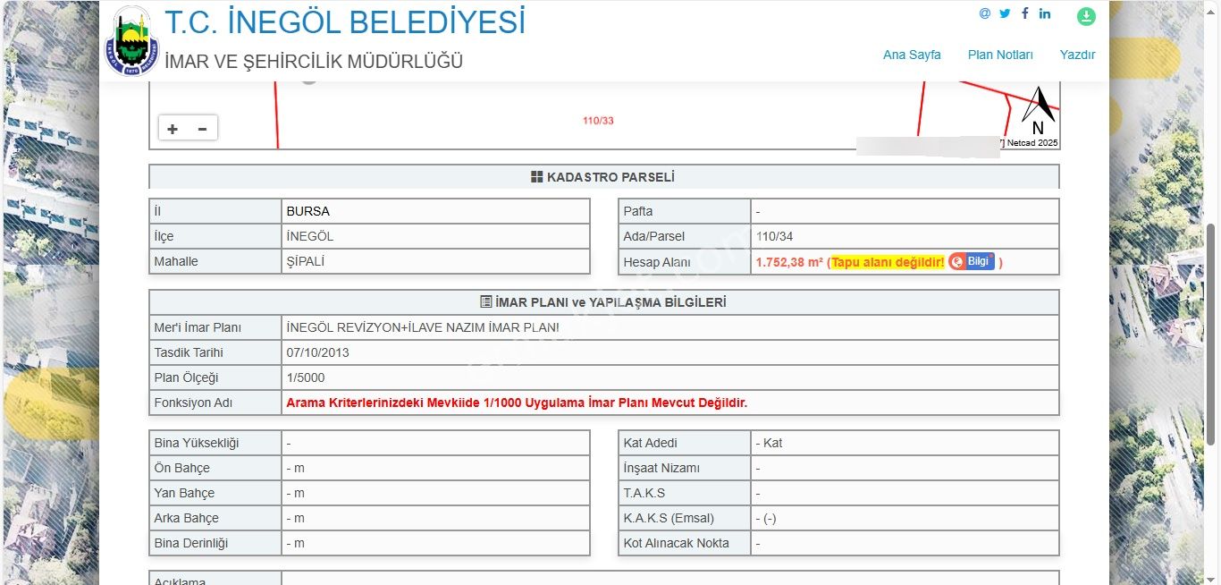 Bursa İnegöl Şipalide 1900 M2 Satılık Bağ - Görsel 7