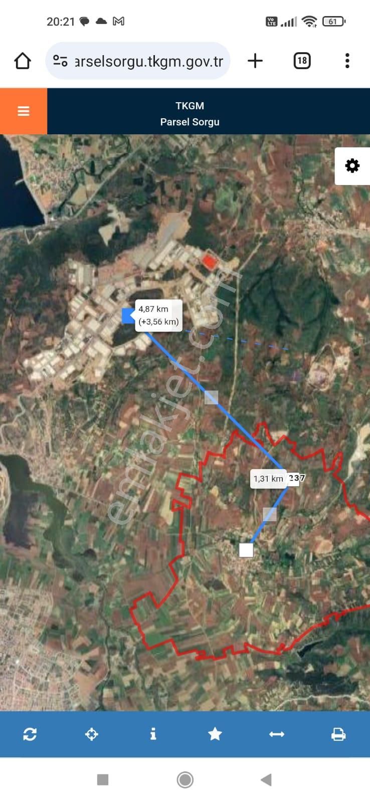 Bursa İnegöl Kozluca Da 5000 M2 Satılık Tarla - Görsel 9