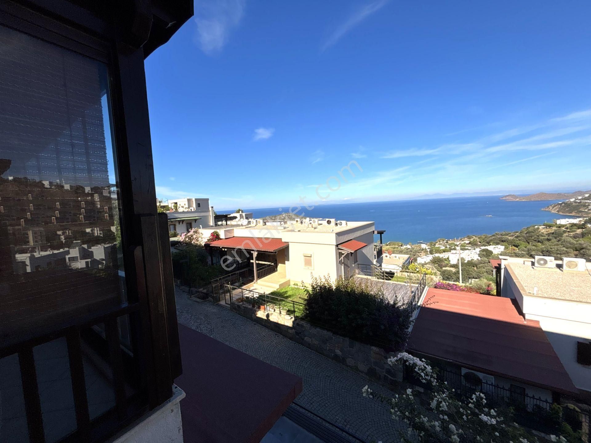Bodrum Koyunbaba'da Kiralık Site İçi Eşyalı Deniz Manzaralı Daire - Görsel 17