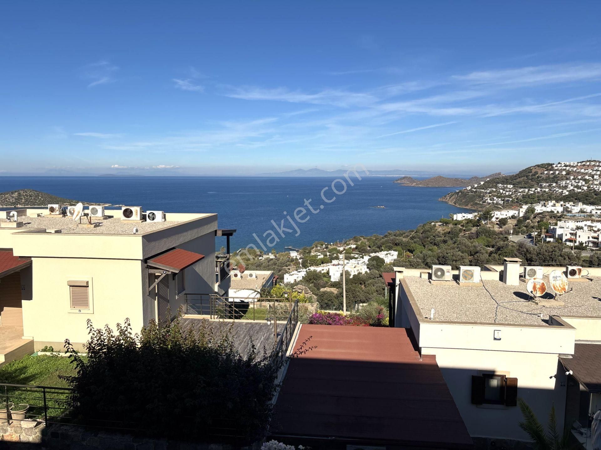 Bodrum Koyunbaba'da Kiralık Site İçi Eşyalı Deniz Manzaralı Daire - Görsel 19